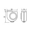 Extractores - CATA Extractor Cocina GS 400M Blanco