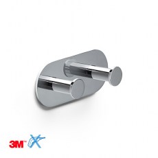 Accesorios y ayudas baño - Percha Doble ARO Neodek Cromo