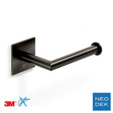 Accesorios y ayudas baño - Portarrollos sin Tapa Pixel Black Negro