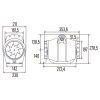 Extractores - CATA Extractor Conductos DUCT IN-LINE 200/910 Blanco