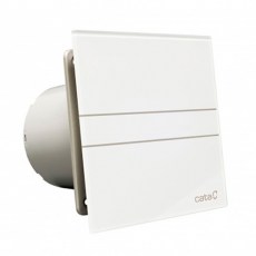 Extractores - CATA Extractor Baño Axial E GLASS E-100 G Cristal Blanco
