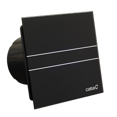 Extractores - CATA Extractor Baño Axial E GLASS E-100 G BK Cristal Negro