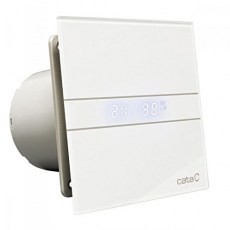 Extractores - CATA Extractor Baño Axial E GLASS E-150 GTH Hygro Cristal Blanco