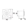 Extractores - CATA Extractor Baño B10 PLUS /B Blanco