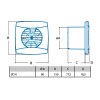 Extractores - CATA Extractor Baño UC-10 HYGRO Negro