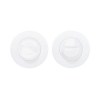 Condena Descondena con Roseta 01WC Ø35x10 mm Blanco Mate