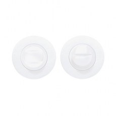 Condena Descondena con Roseta 01WC Ø35x10 mm Blanco Mate