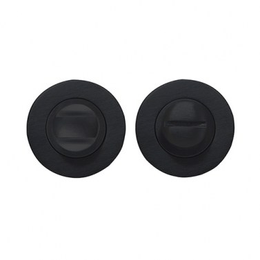 Condenas - Descondenas - Condena Descondena con Roseta 01WC Ø35x10 mm Negro Mate