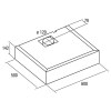 Campanas extractoras - CATA Campana Integrable S BOX Inox