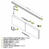 Corredera puerta interior - Sistema Puerta Corredera Libro KIT 0200/1