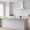 Campanas extractoras - CATA Campana Decorativa Omega 700 70cm Blanco