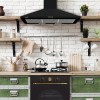 Campanas extractoras - CATA Campana Omega II 900 BK Negro