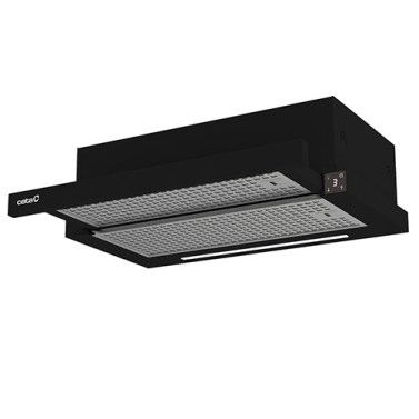 Campanas extractoras - CATA Campana TFH 6430 GBK 60cm Negro