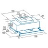 Campanas extractoras - CATA Campana TFH 6830 X 60cm Inox