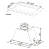 Campanas extractoras - CATA Campana GT Plus 45 X Inox