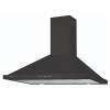 Campanas extractoras - CATA Campana Decorativa BETA PRO 9000 BK 90cm Negro