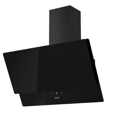 Campanas extractoras - CATA Campana Inclinada JUNO+ 7000 GBK 70cm Cristal Negro