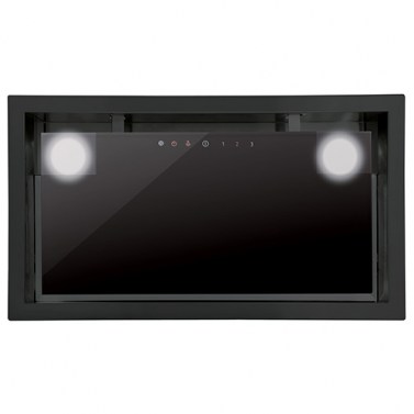 Campanas extractoras - CATA Campana GC Dual BK 45 50cm Cristal Negro