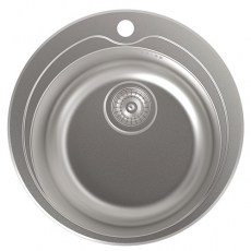 Fregaderos - CATA Fregadero RS-1 Redondo Inox