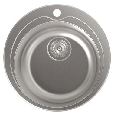Fregaderos - CATA Fregadero RS-1 Redondo Inox