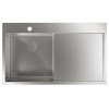 Fregaderos - CATA Fregadero CBS-1 40-40 D R10 Inox