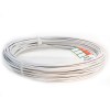 Alambre Plastificado Blanco 5 Metros