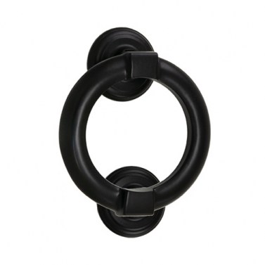 Llamadores - Llamador Aro 120 mm Negro Mate