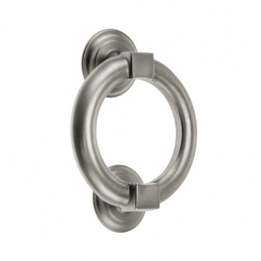 Llamadores - Llamador Aro 120 mm Níquel Mate