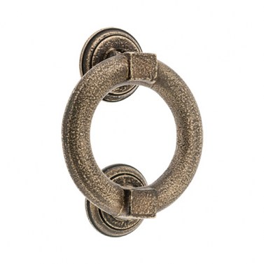 Llamador Aro Liso 120 mm Rustik