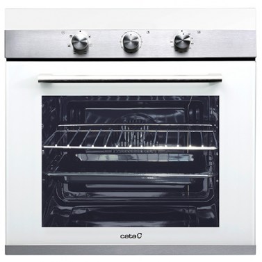Hornos - CATA Horno Multifunción CM 760 AS WH Inox y Blanco