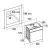Hornos - CATA Horno Multifunción CM 760 AS WH Inox y Blanco
