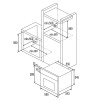 Hornos - CATA Horno Multifunción SES 6004 BK Cristal Negro
