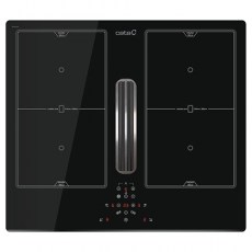 Placas de inducción - Cata Encimera Flex Inducción AS 600 4 Zonas y Extractor Integrado