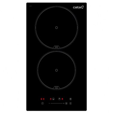 Placas de inducción - CATA Encimera Inducción ISB 3102 BK 2 Zonas Negro