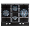 Placas de gas - CATA Encimera Gas LCI 6031 BK 4 Fuegos Cristal Negro