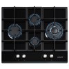 Placas de gas - CATA Encimera Gas LCIB 6031 BK 4 Fuegos Cristal Negro