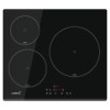 Placas de inducción - CATA Encimera Inducción IB 6303E2 BK 3 Zonas Cristal Negro