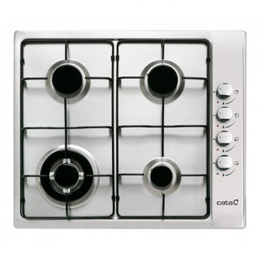Placas de gas - CATA Encimera Gas GI 6031 X 4 Fuegos Inox