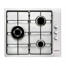Placas de gas - CATA Encimera Gas GI 6021 X 3 Fuegos Inox