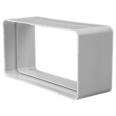 Ventilación - Empalme Rectangular Ventilación 150x75 mm Blanco