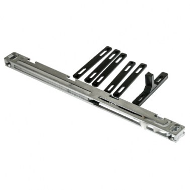 Kit Cierre Amortiguado Puerta en Estructura Metálica 80 KG ABS