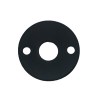 Varios forja - Roseta Lisa para Condena Ø36 mm Negro