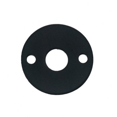 Varios forja - Roseta Lisa para Condena Ø36 mm Negro