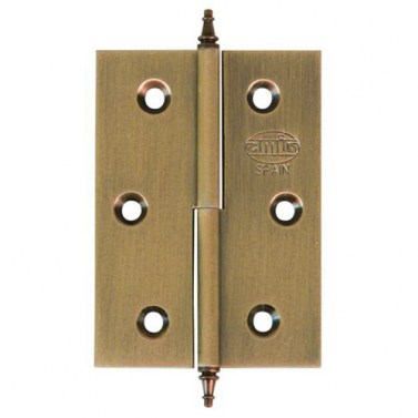 Bisagras de pala - Bisagra 1006 70x50 mm Izquierda con Remate Cuero