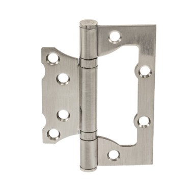 Bisagras de pala - Bisagra Mariposa 100x75 mm Hierro Níquel Satinado