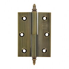 Bisagras de pala - Bisagra 1007 90x60 mm Derecha con Remate Cuero