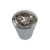 Pomo Luxury 1009 Swarovski 35 mm Cromo
