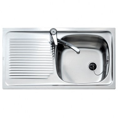 TEKA Fregadero E/50 1C 1E Reversible Inox