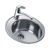 Fregaderos - TEKA Fregadero Circular Centroval Ø51 cm Inox