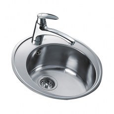 Fregaderos - TEKA Fregadero Circular Centroval Ø51 cm Inox